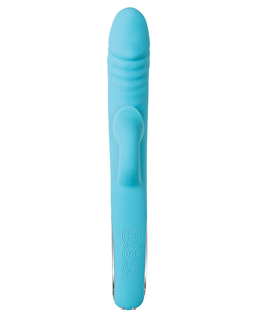 Evolved Triple Infinity - Teal Realistic Vibrator