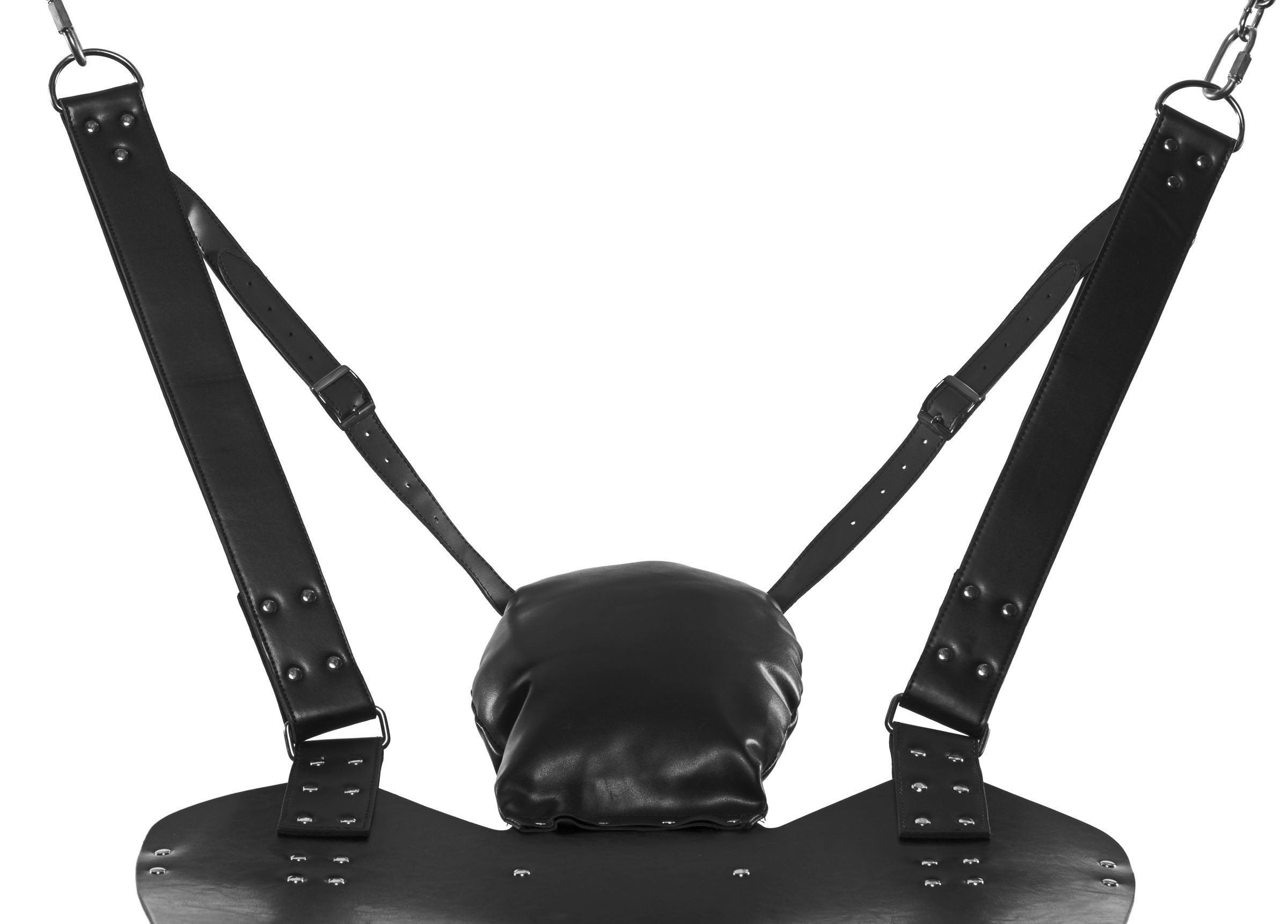 Extreme Bondage Sex Swing Sling in Leather by Strict