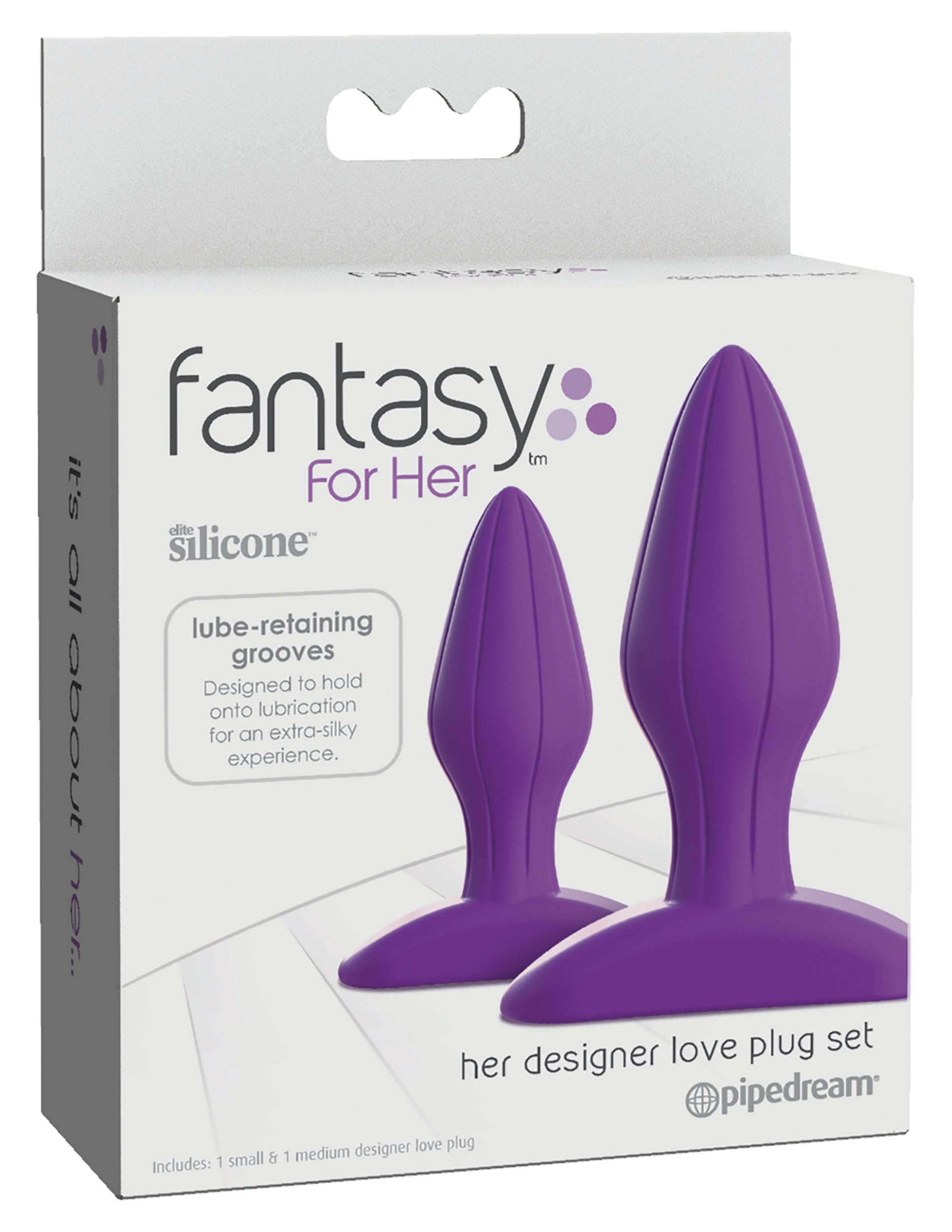 Fantasy For Her Her Desig Love Plug Set Her Designer Love Plug Set