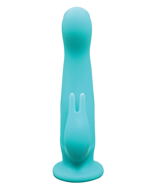 Femme Funn Pirouette: Dual Stimulator by Vvole Turquoise