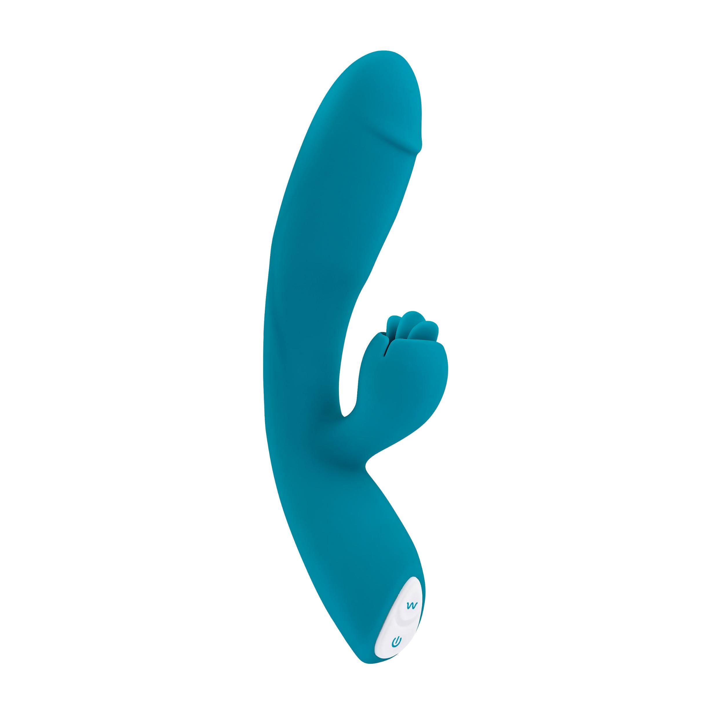 Fierce Flicker - Teal Dual Stimulator by Evolved