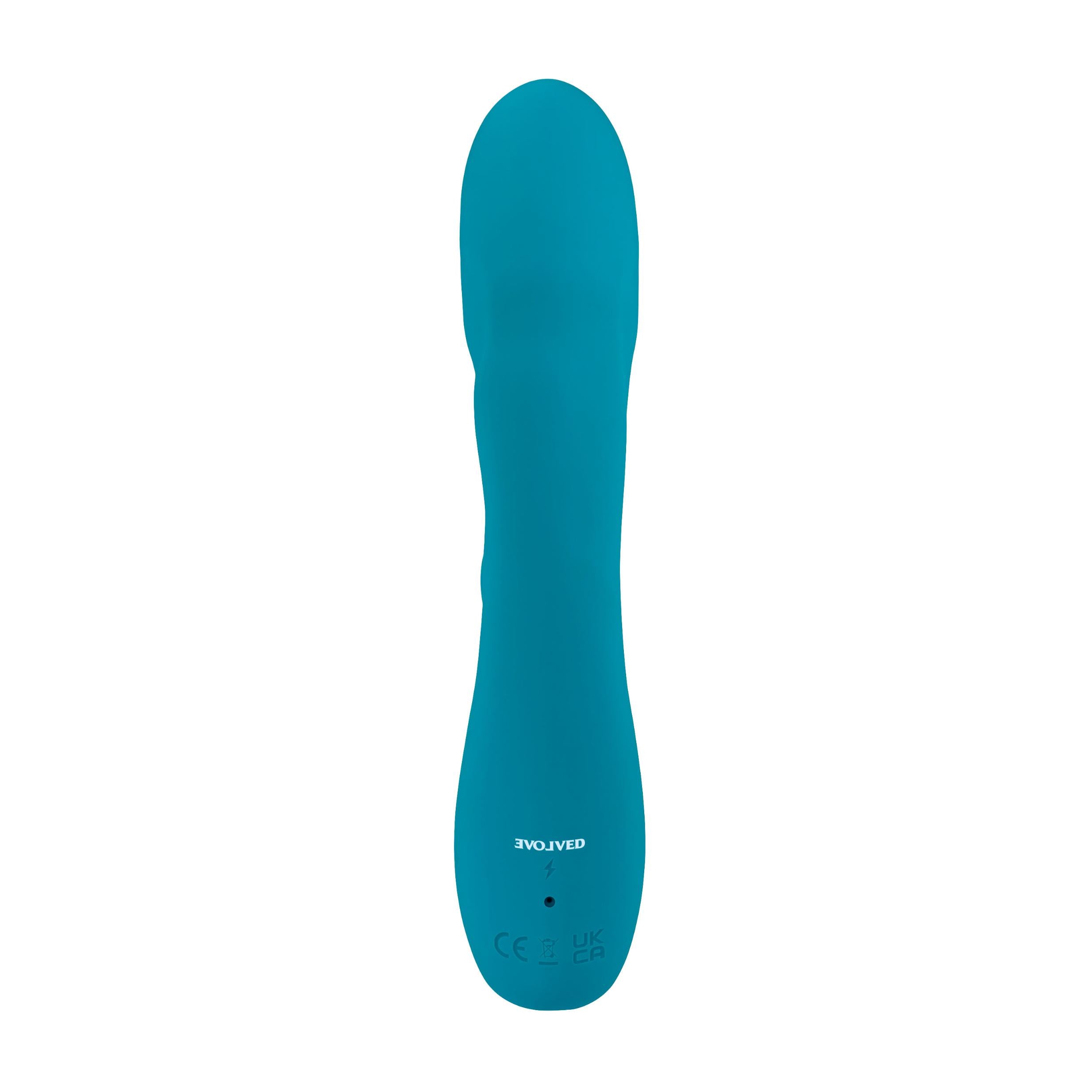 Fierce Flicker - Teal Dual Stimulator by Evolved