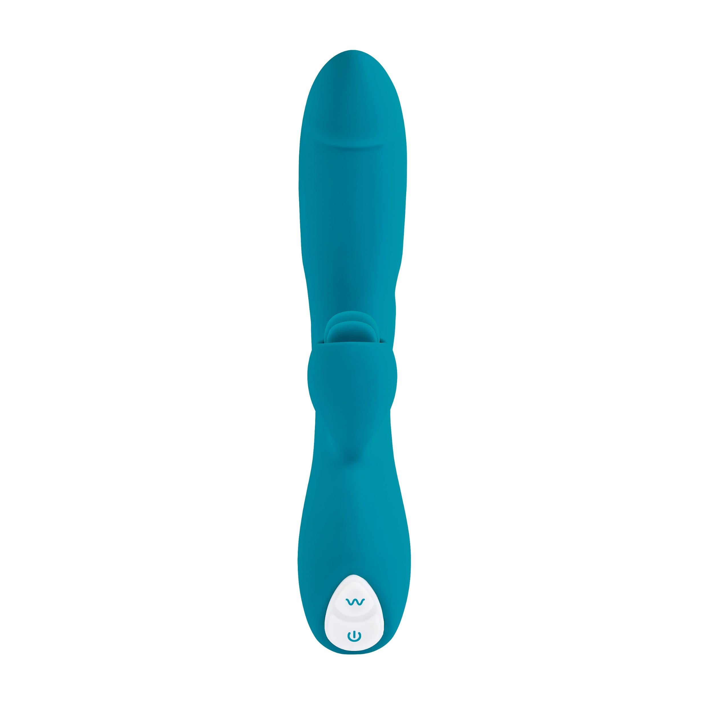 Fierce Flicker - Teal Dual Stimulator by Evolved