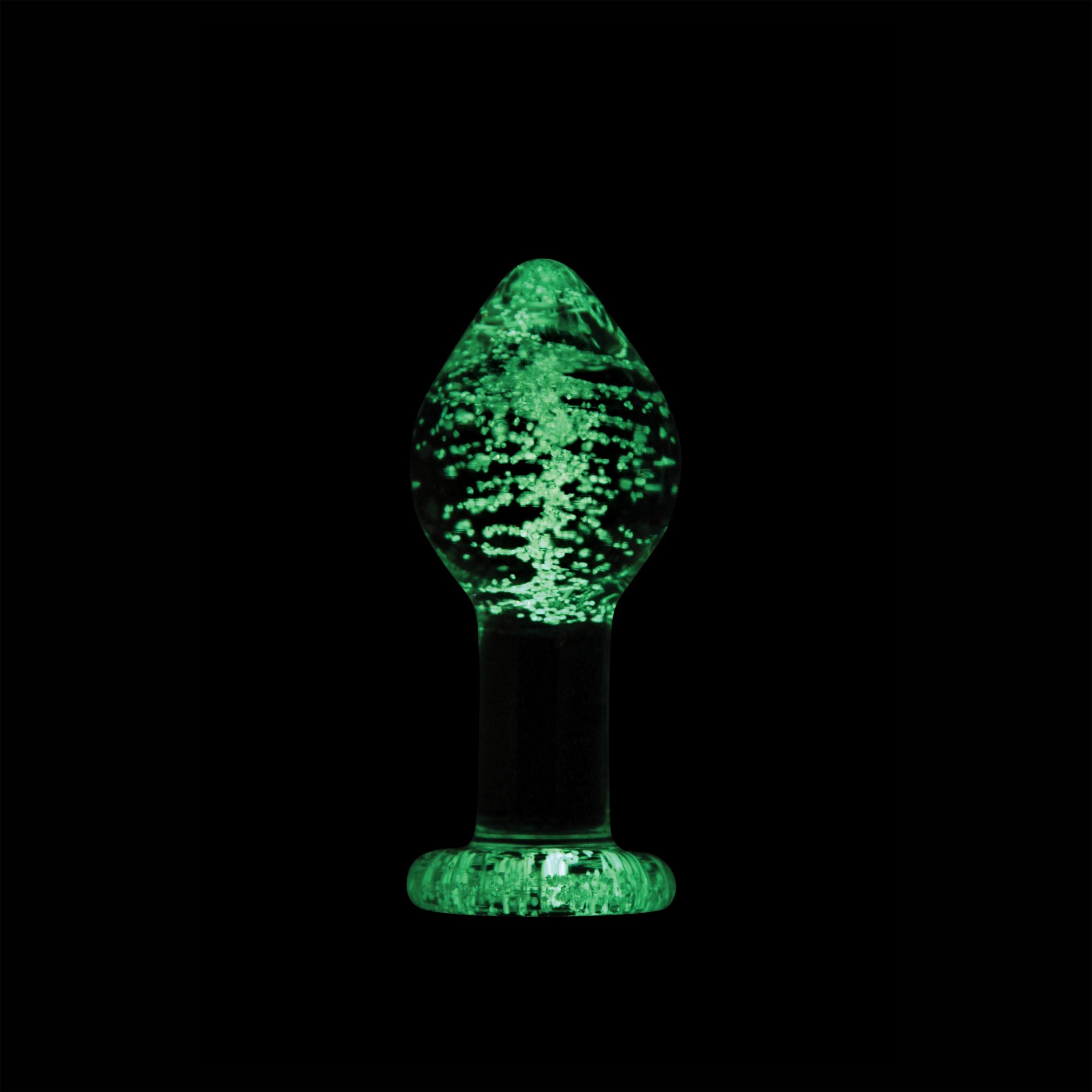 Firefly Glass Plug Large Clear Large