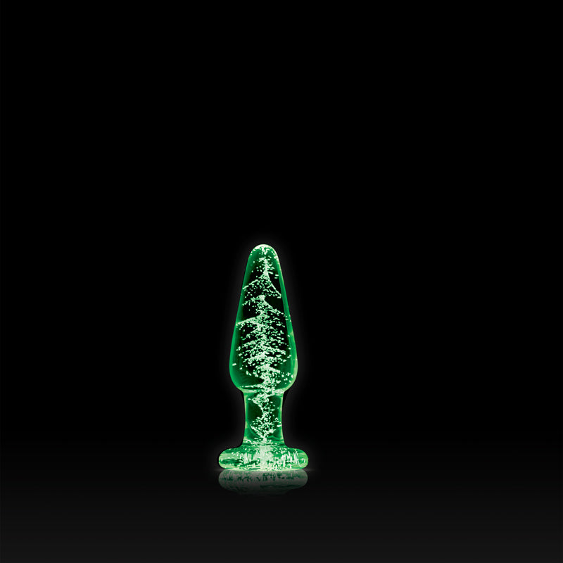 Firefly Glass Tapered Plug Clear 3.66 inches