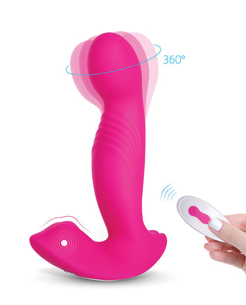 First Timer G-Spot Vibrator with Clitoral Stimulator by Crave