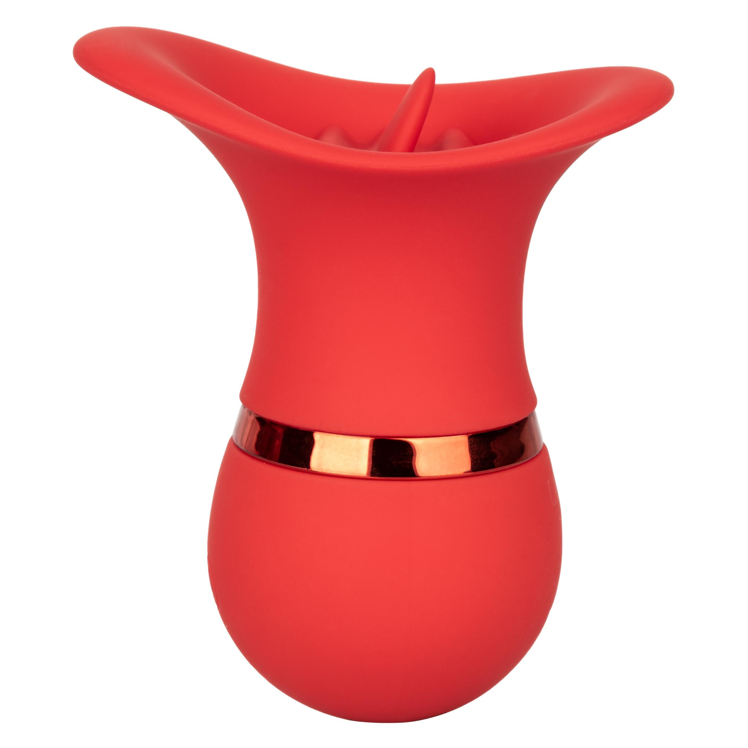 French Kiss Charmer Red Tongue Vibrator