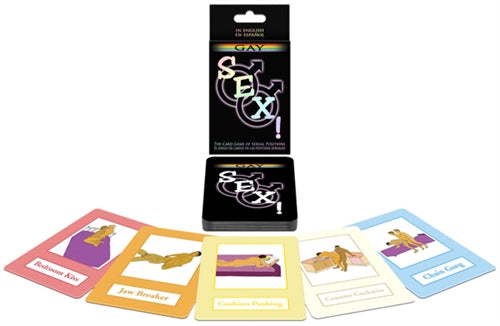 Gay Sex Card Game - Bilingual