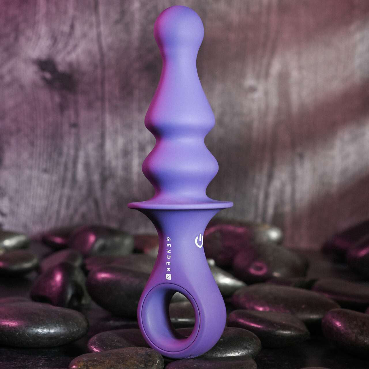 Gender X 12-Speed Vibrating Ring Pop Plug