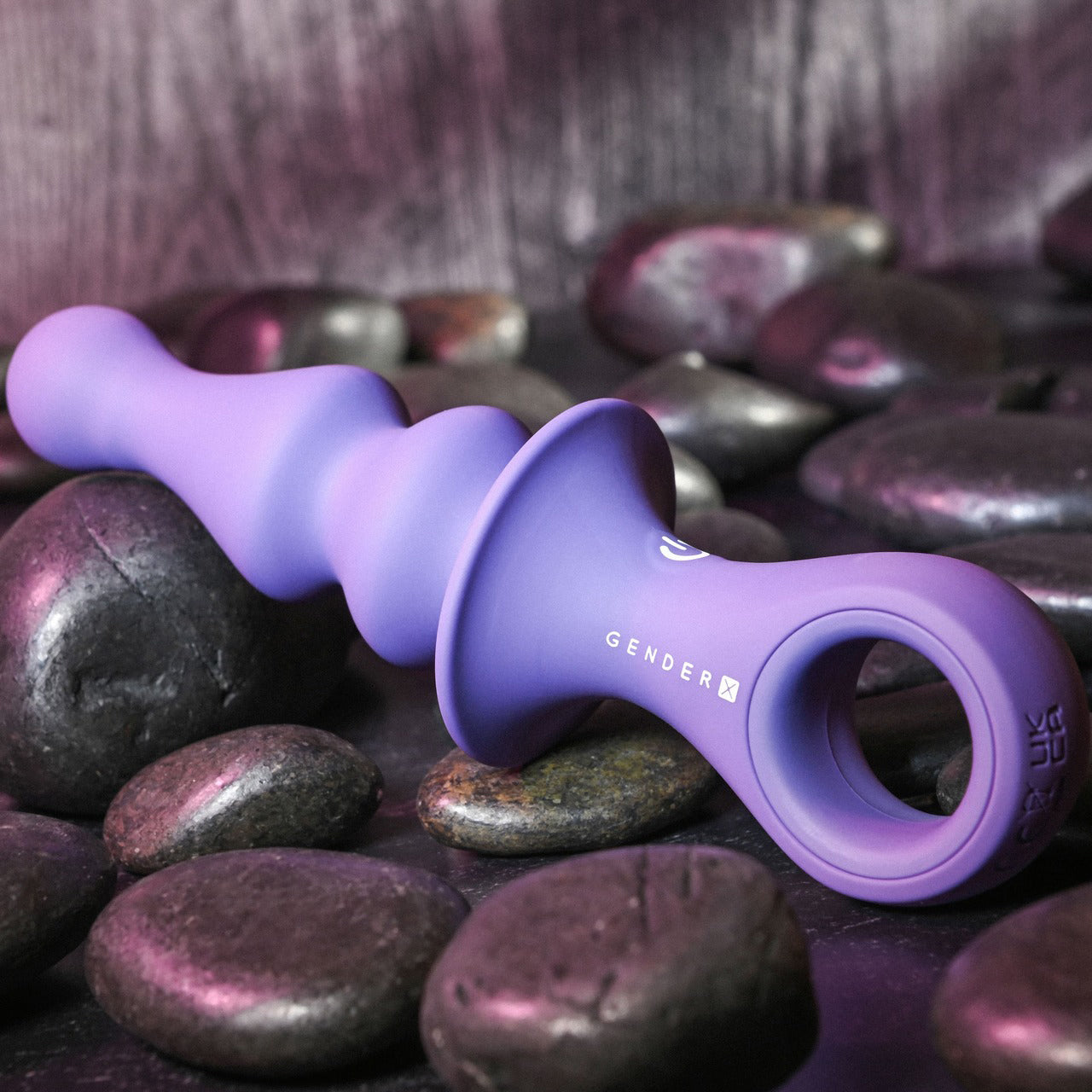 Gender X 12-Speed Vibrating Ring Pop Plug