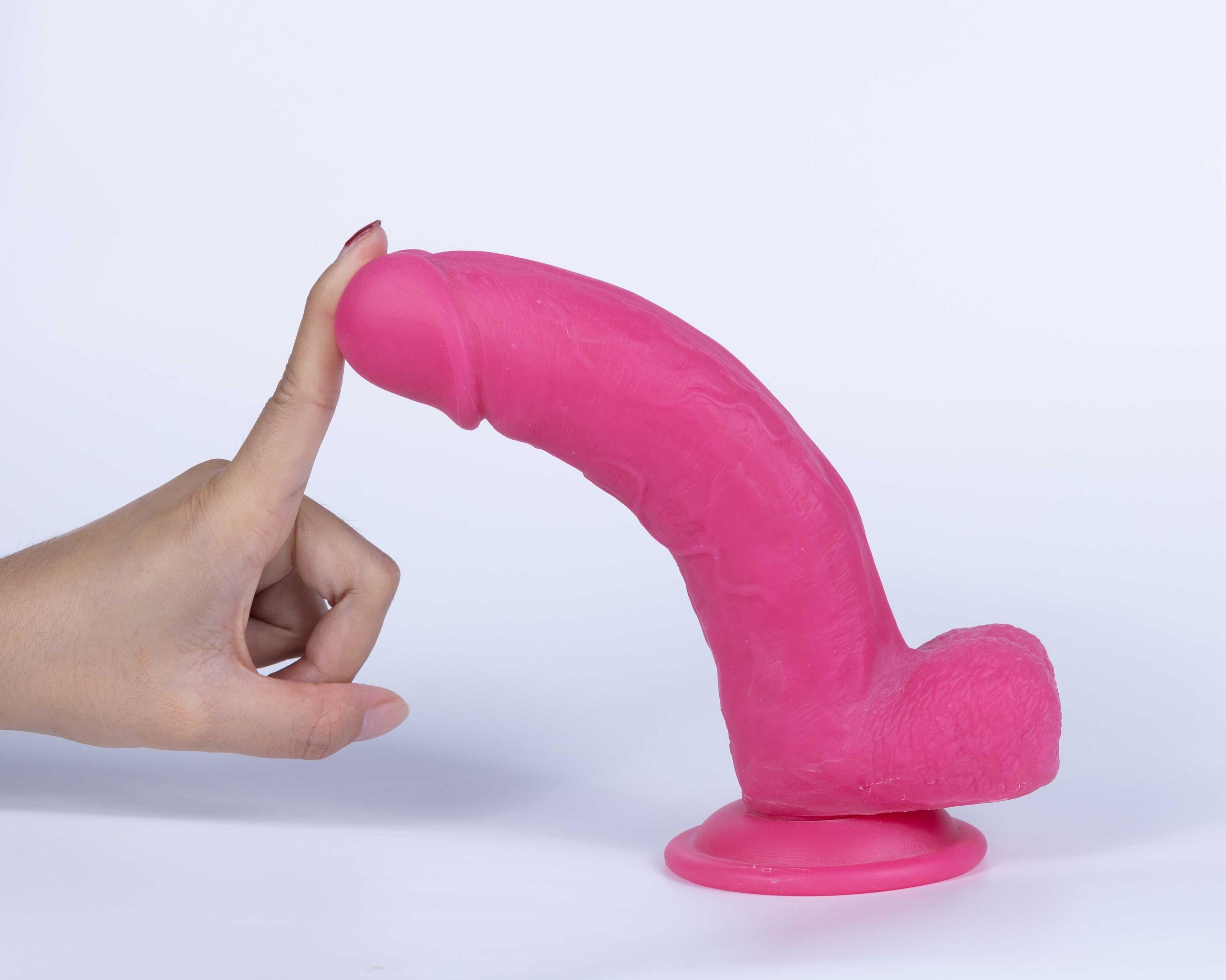 Get Lucky Ms. Lavender 7.5 Inch Dildo - Lavender