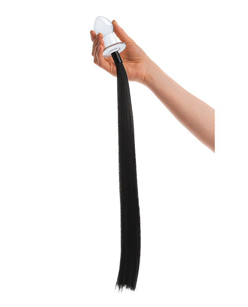 Glas 3 Horse Tail Glass Plug