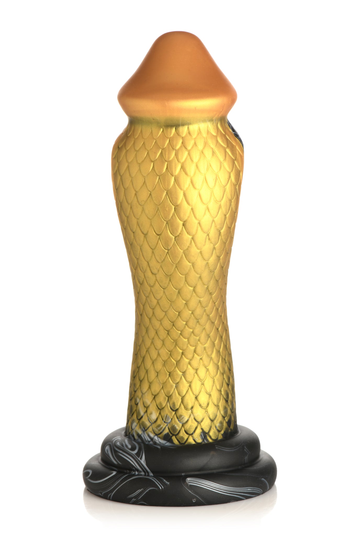 Golden Snake Silicone Fantasy Dildo by Creature Cocks