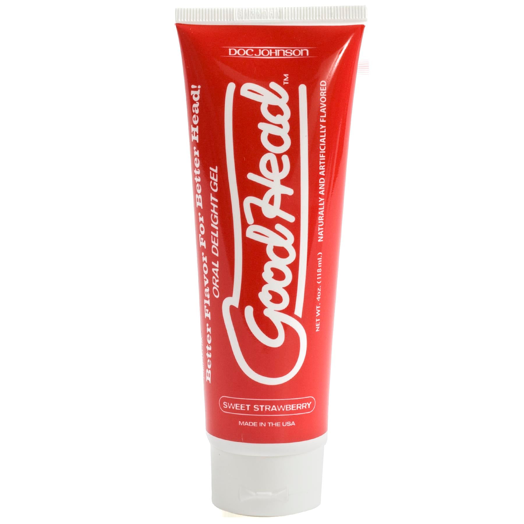 Good Head Oral Delight Gel 4 Oz - Strawberry