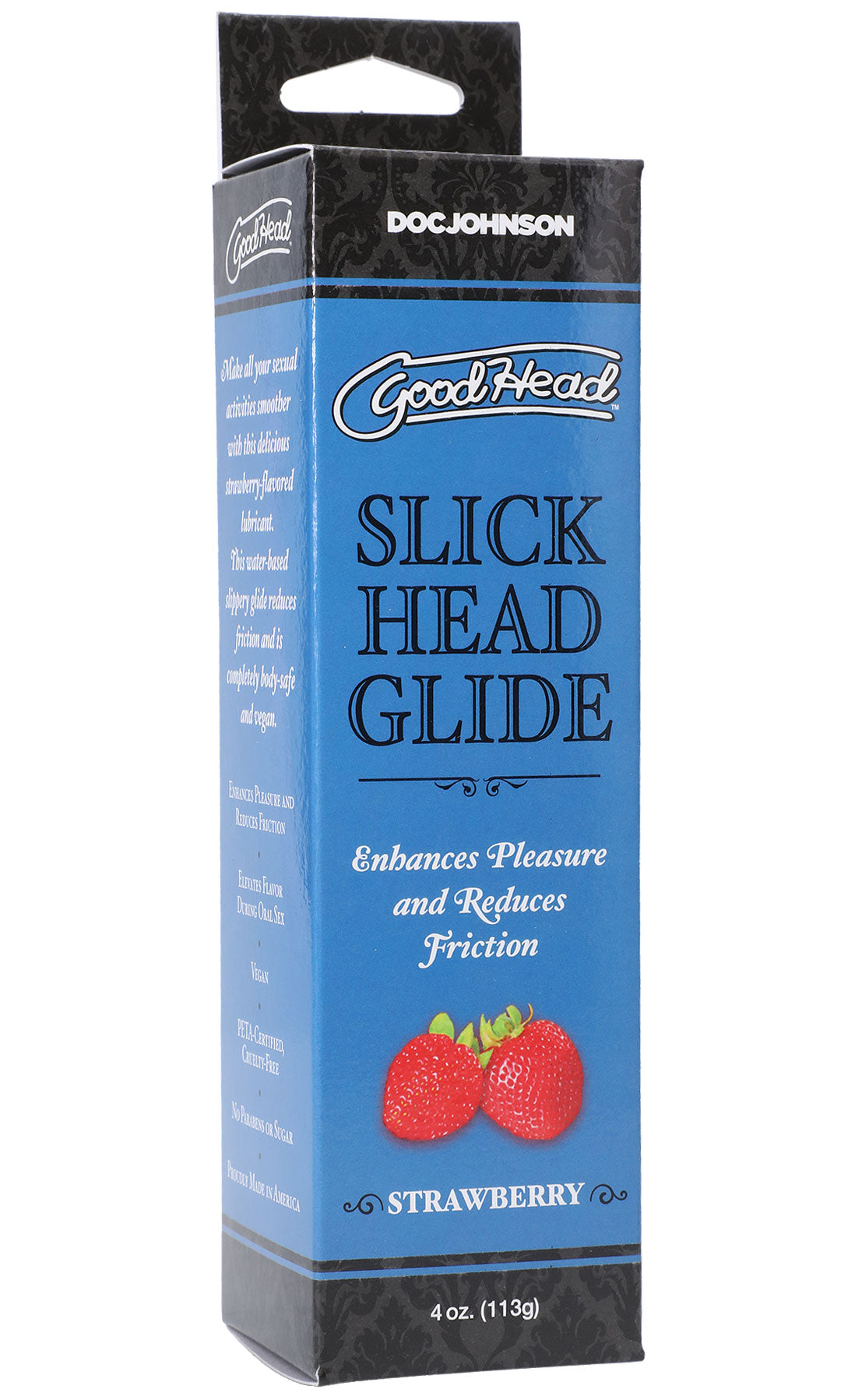Goodhead Slick Head Glide - 4 Oz Strawberry