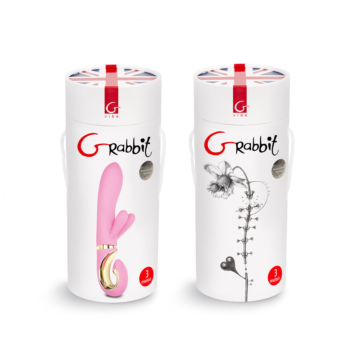 Gvibe Grabbit: Dual Stimulator in Candy Pink