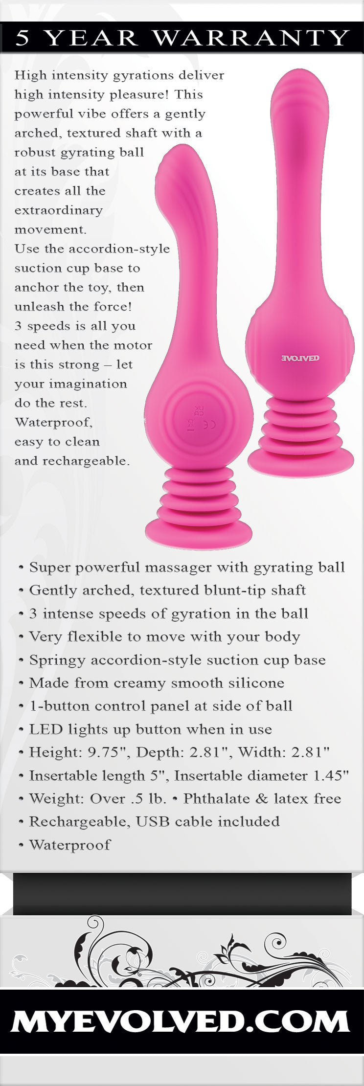 Gyro Vibrator - Pink