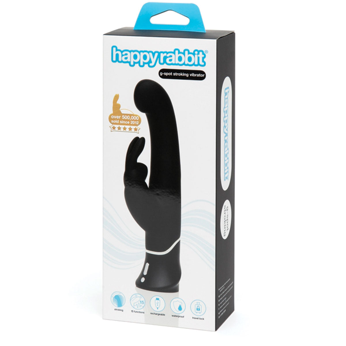Happy Rabbit G-Spot Black Stroker Rabbit Vibrator