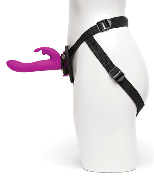 Happy Rabbit Vibrator Rechargeable Vibrating Strap On Harness Set