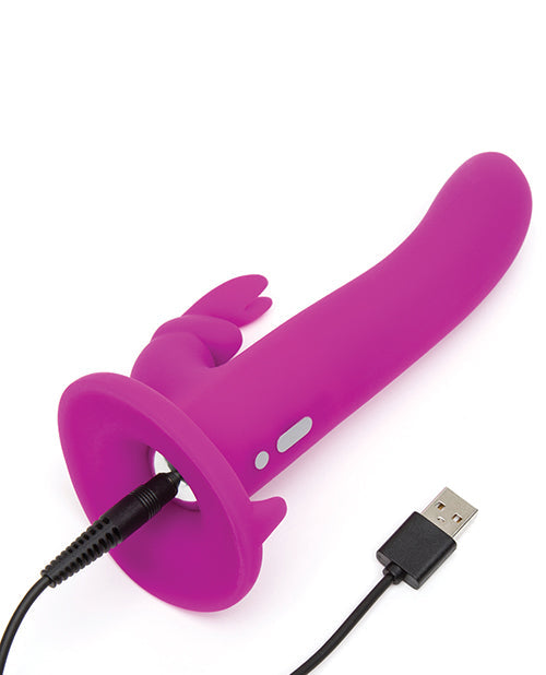 Happy Rabbit Vibrator Rechargeable Vibrating Strap On Harness Set