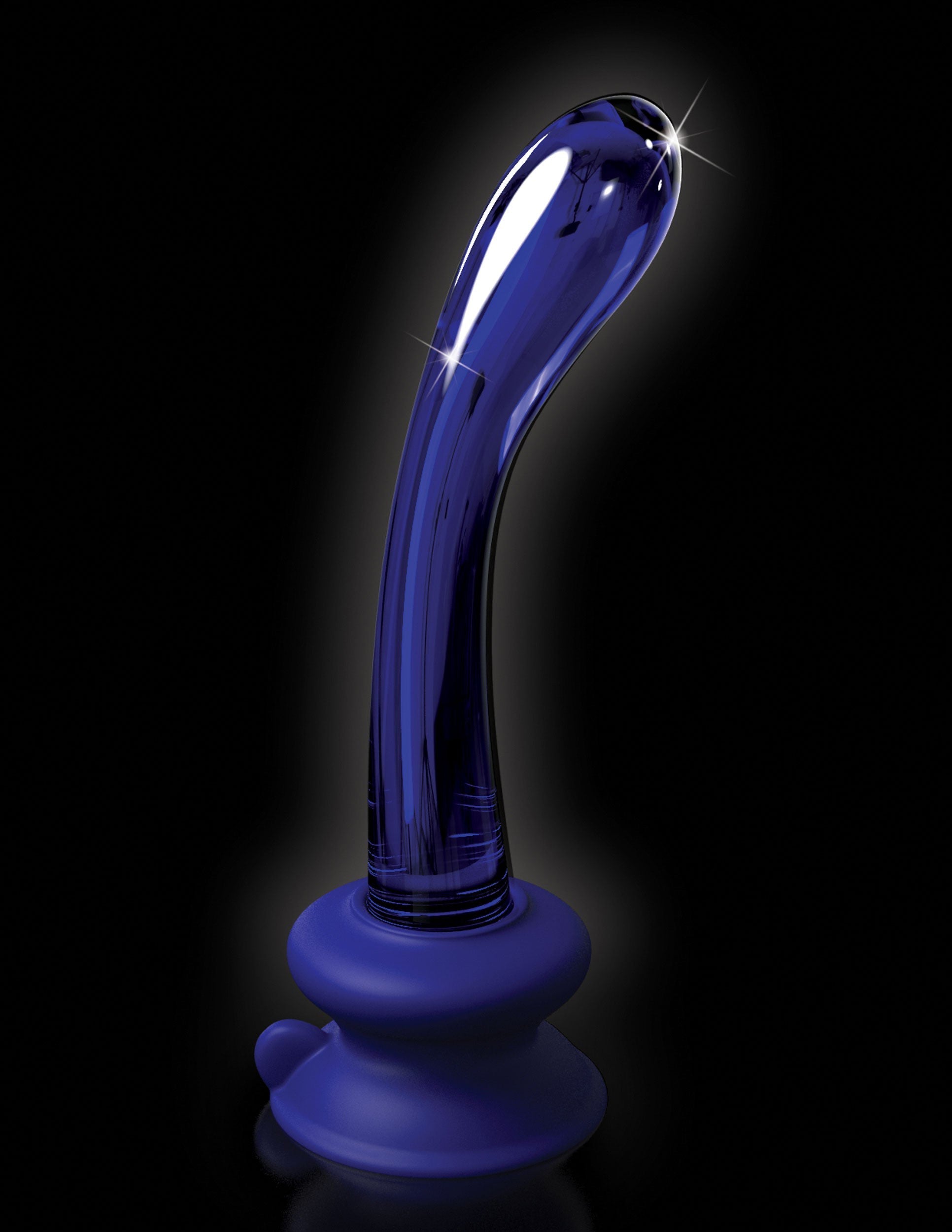 Icicles No. 89 - With Silicone Suction Cup - Purple