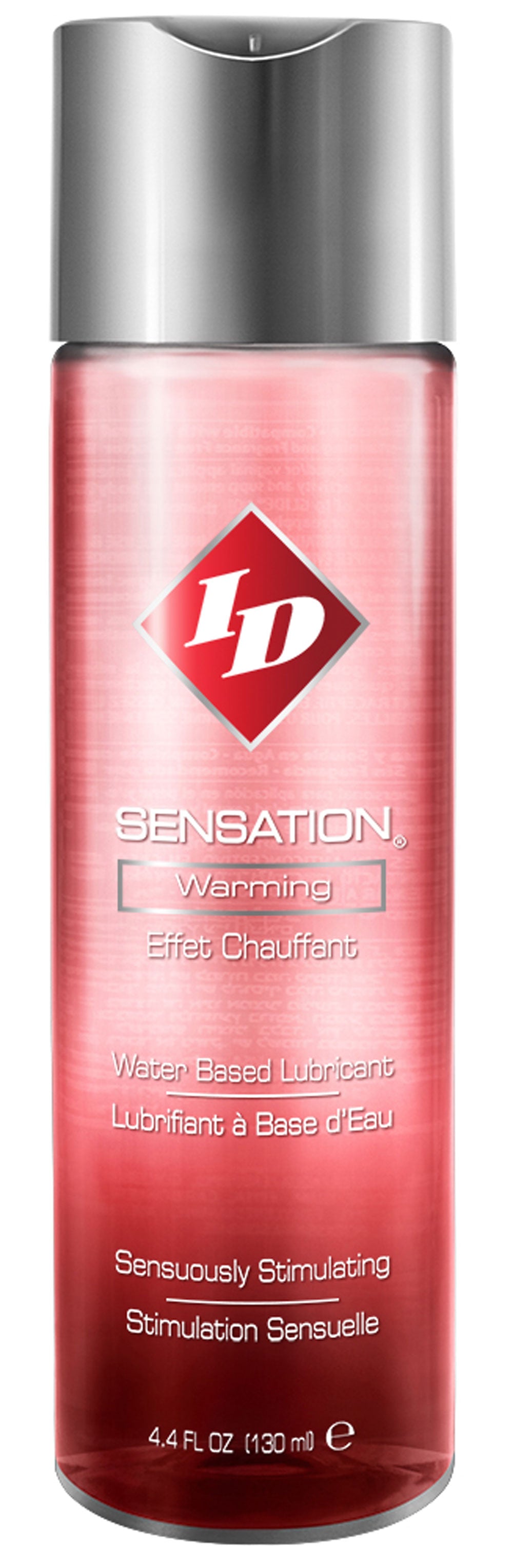ID Sensation Warming Water Based Lubricant 4.4 Oz 4.4 Oz Flip Cap