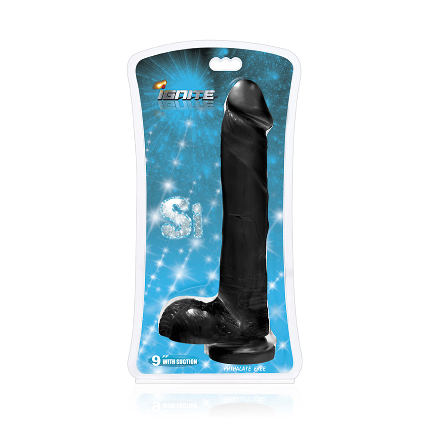 Ignite Cock W/balls 9 Black