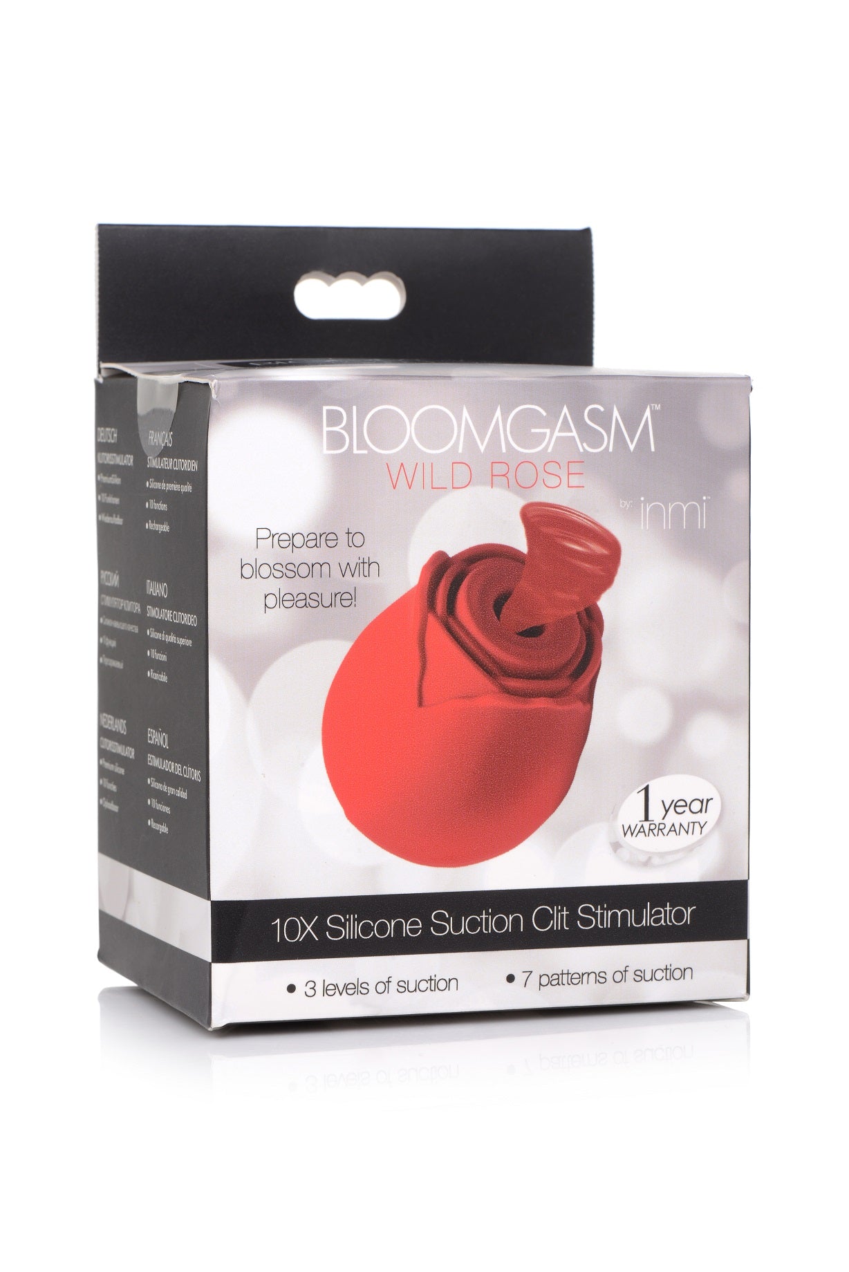 inmi Bloomgasm Wild Rose Clitoral Stimulator - Xr