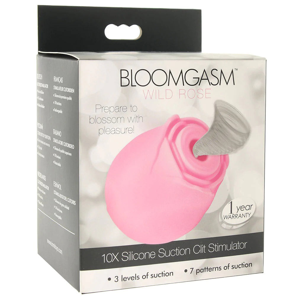 inmi Bloomgasm Wild Rose Clitoral Stimulator - Xr
