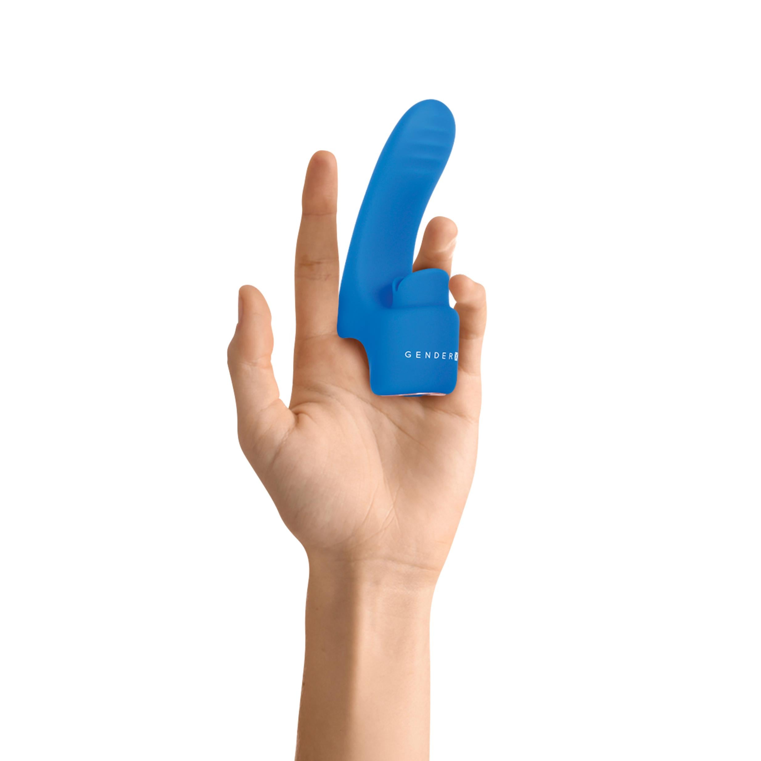 Intense pleasure awaits with Evolved Finger Vibrator