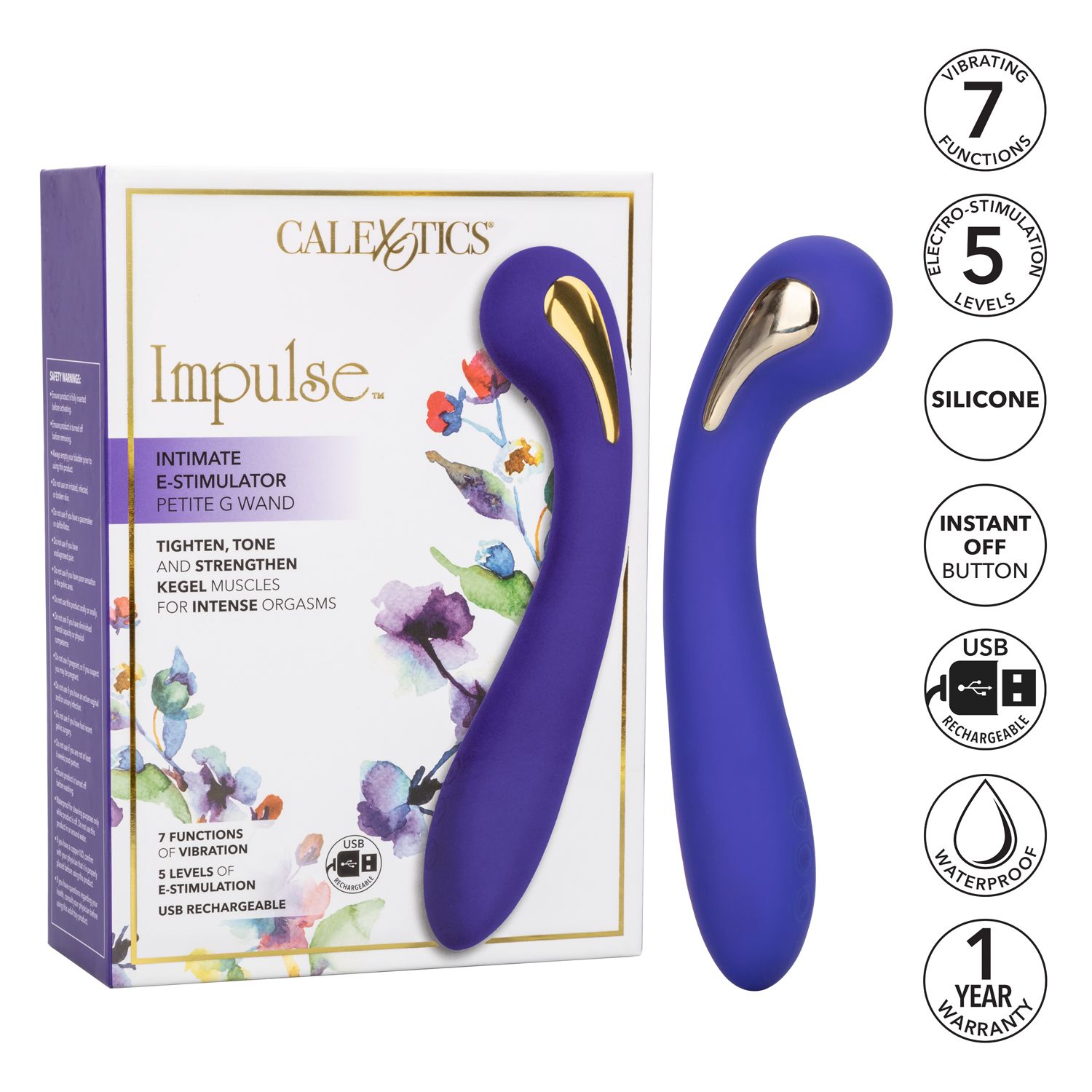 Intimate E-Stimulator Petite G Wand by CalExotics