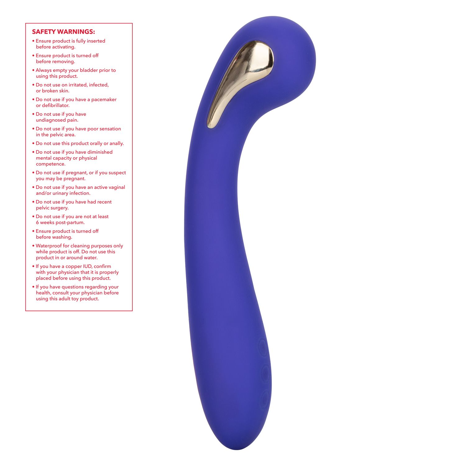 Intimate E-Stimulator Petite G Wand by CalExotics