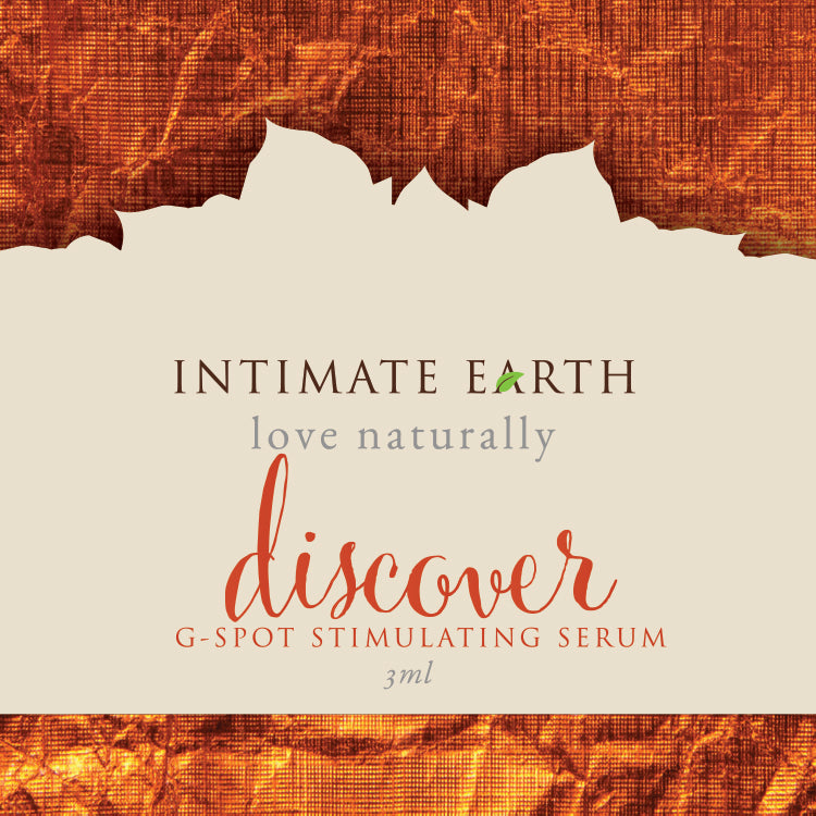Intimate Earth Discover G-Spot Vibrator 3ml Foil SINGLE