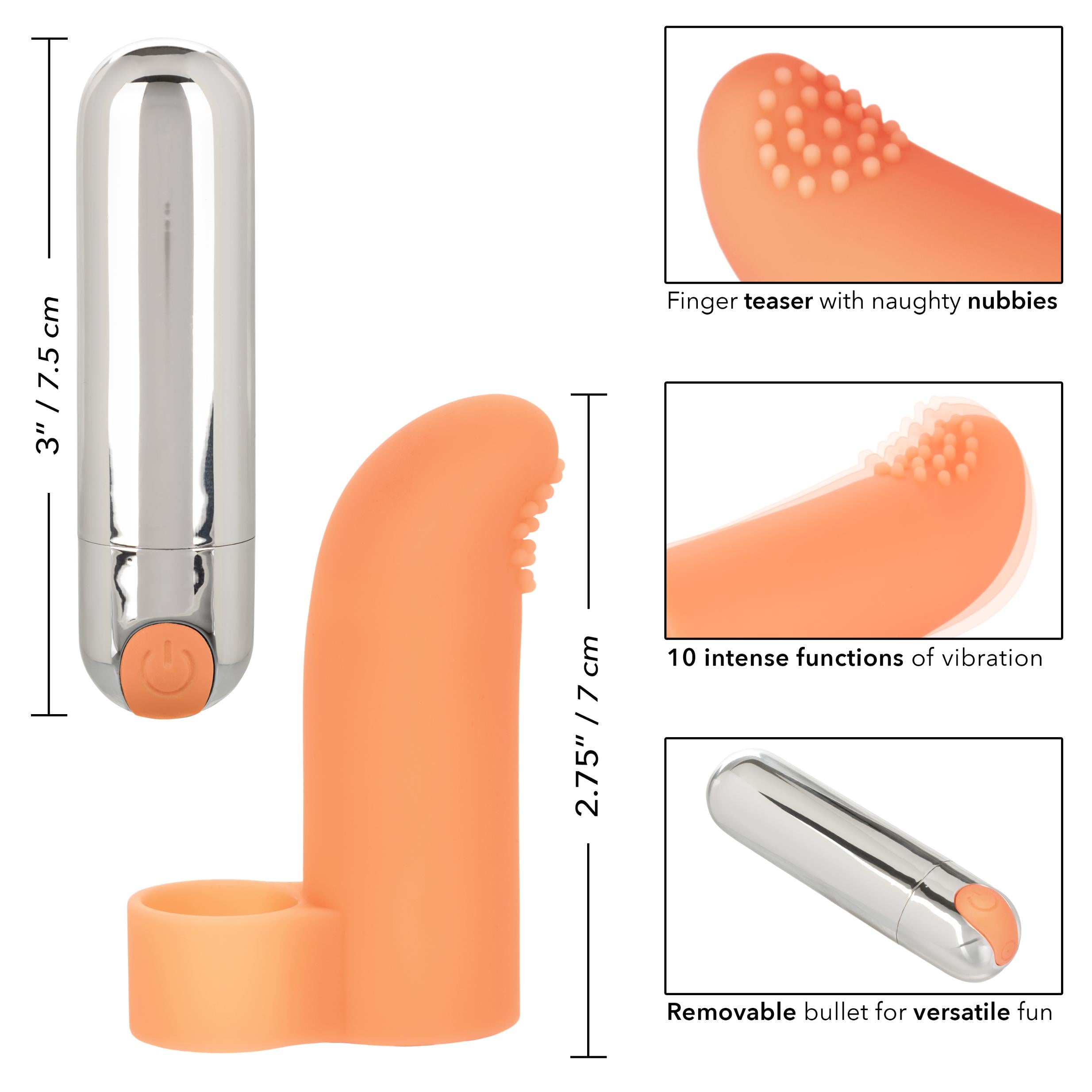 Intimate Play Rechargeable Finger Vibrator
