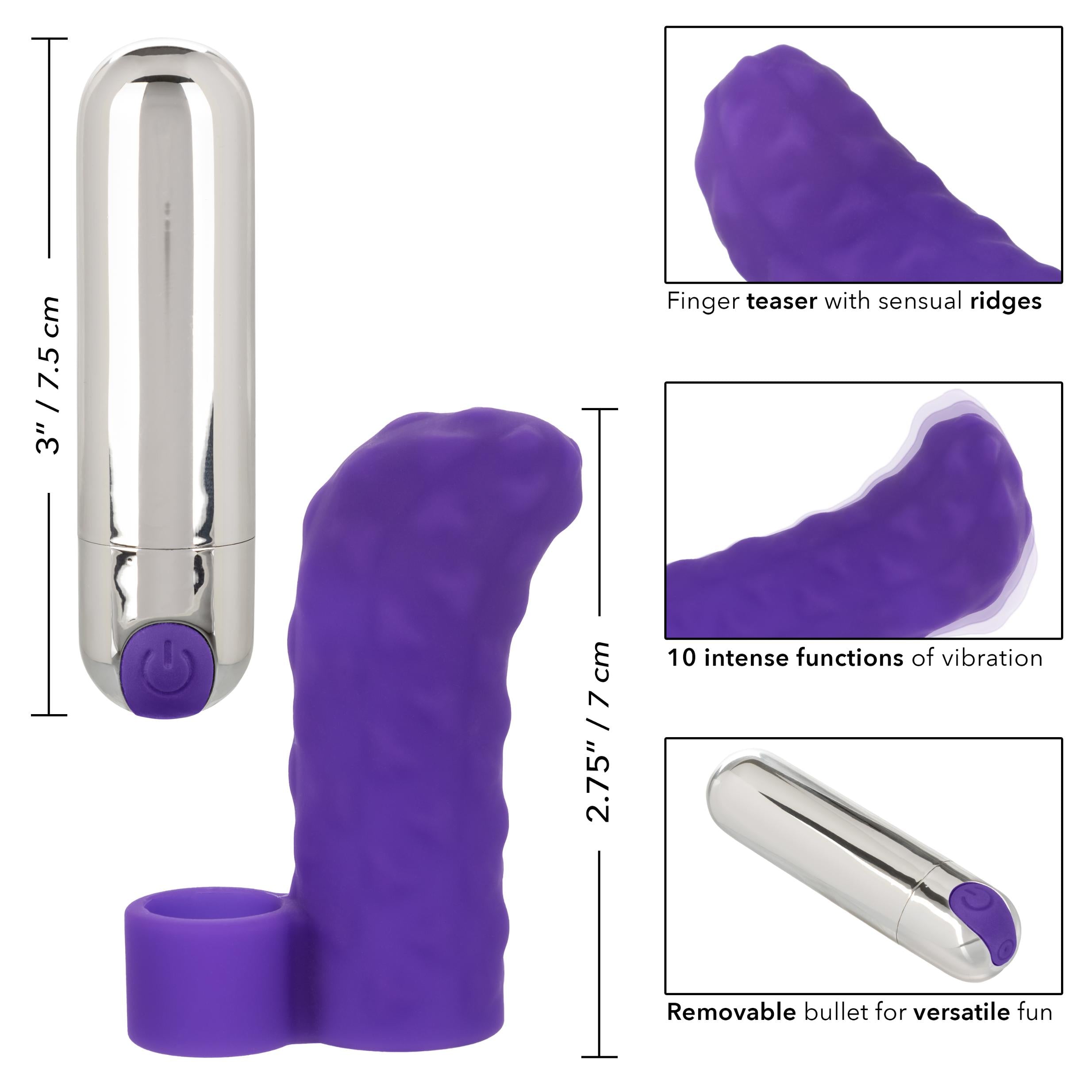 Intimate Play Rechargeable Finger Vibrator