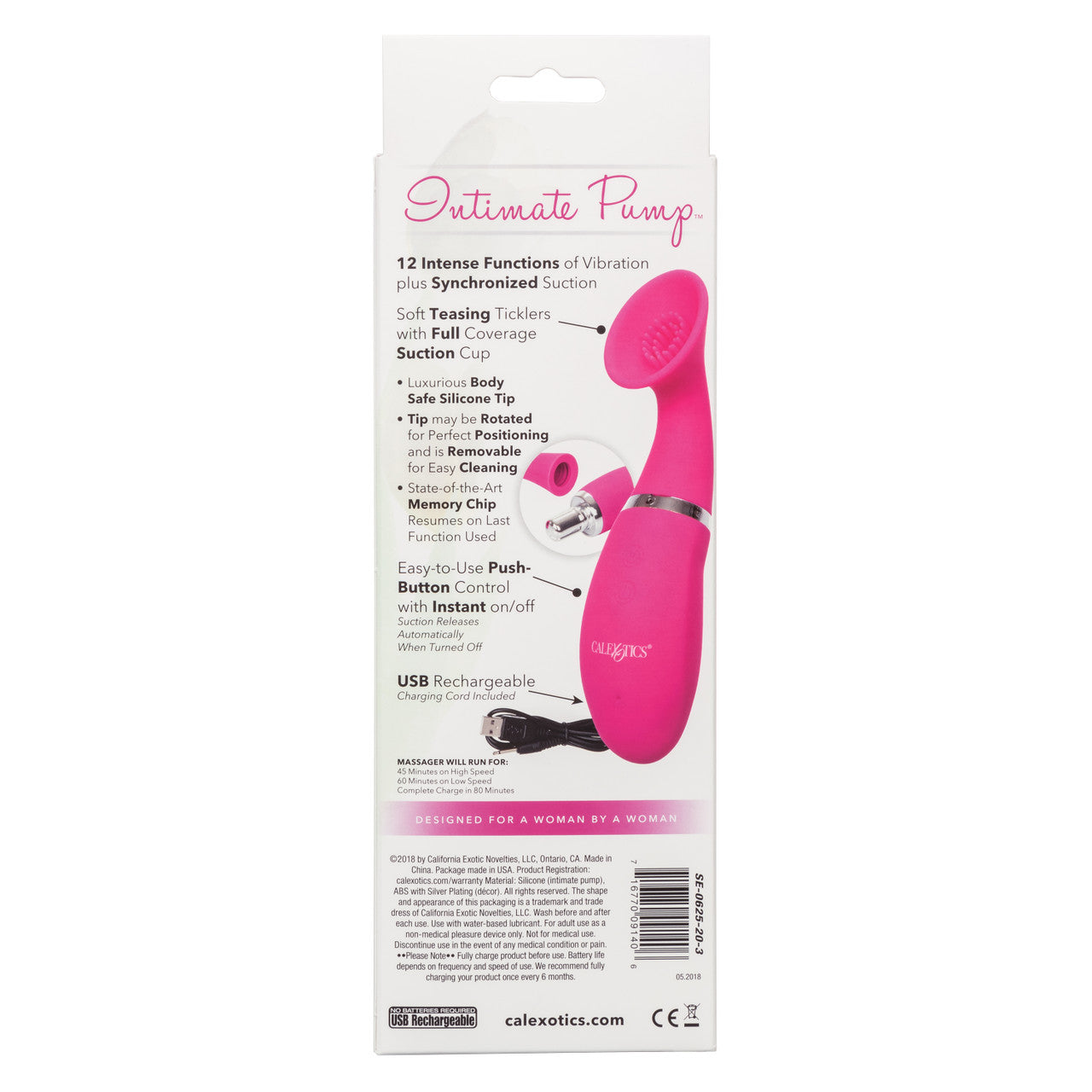 Intimate Pump Rechargeable Climax Pump