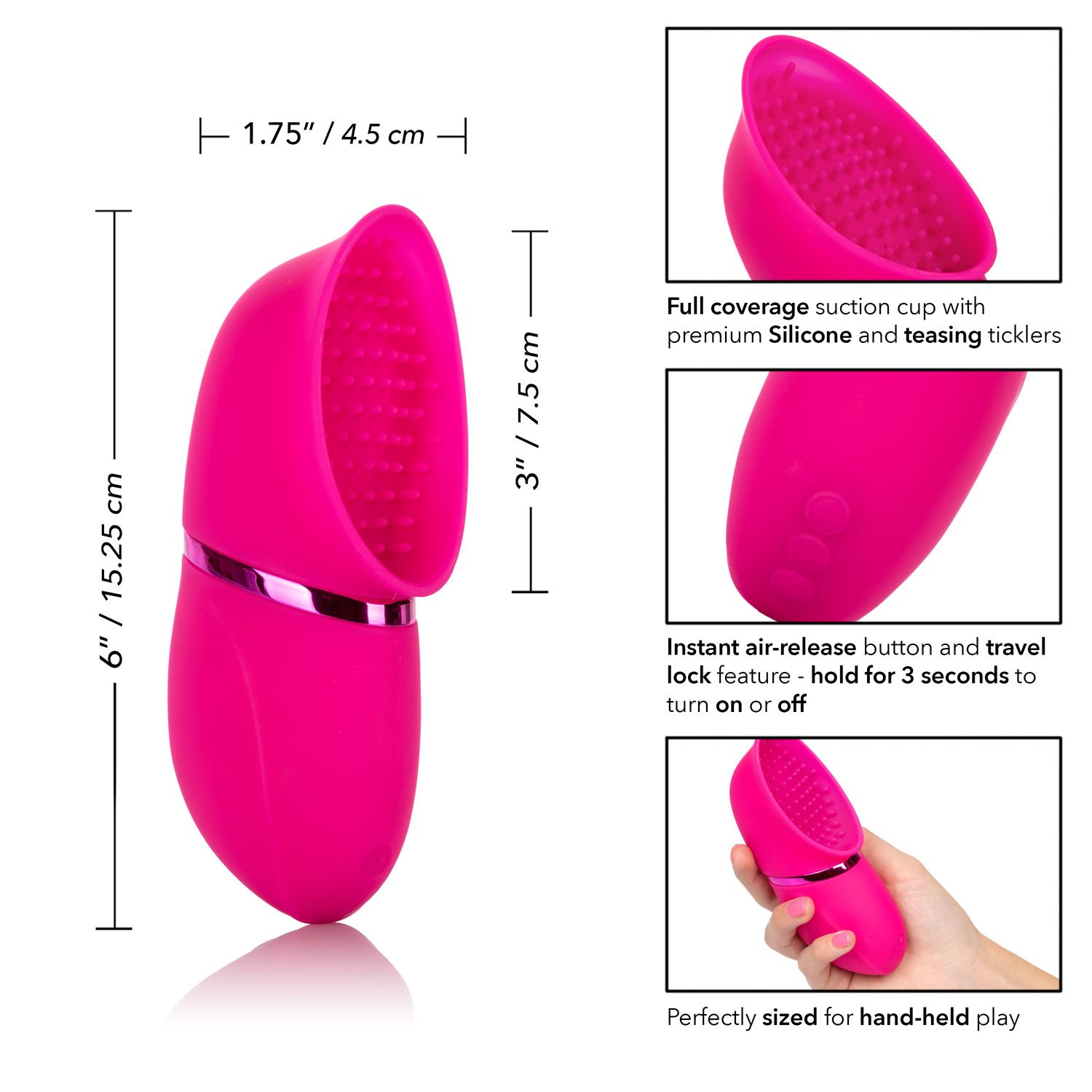 Intimate Pump Rechargeable Coverage Pump