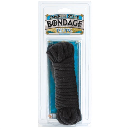 Japanese Style Bondage Cotton Rope Black