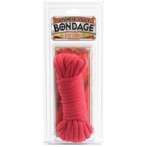 Japanese Style Bondage Cotton Rope Red