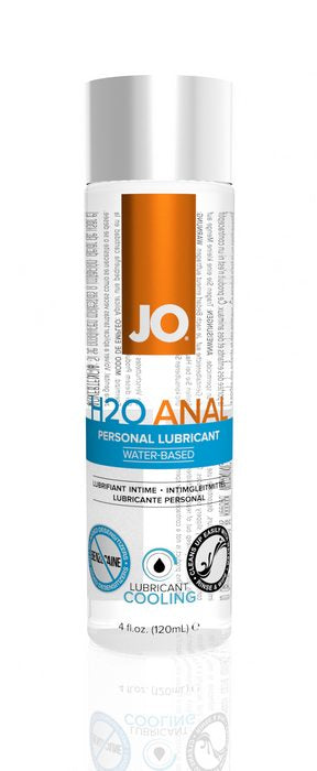 Jo Cool H2o Anal Lubricant 4 Oz