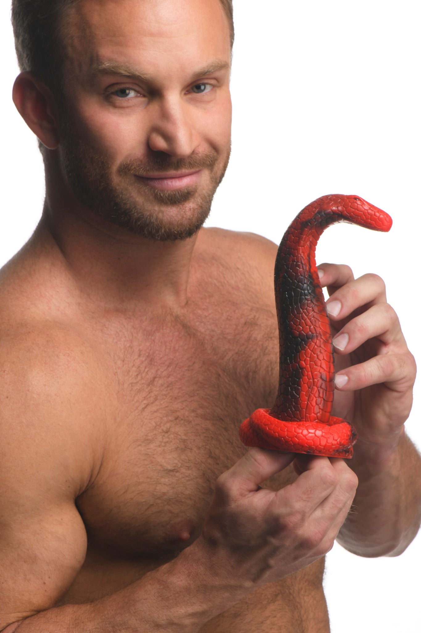 King Cobra Fantasy Dildo made of Silicone by Creature Cocks - 10-Inch/Medium