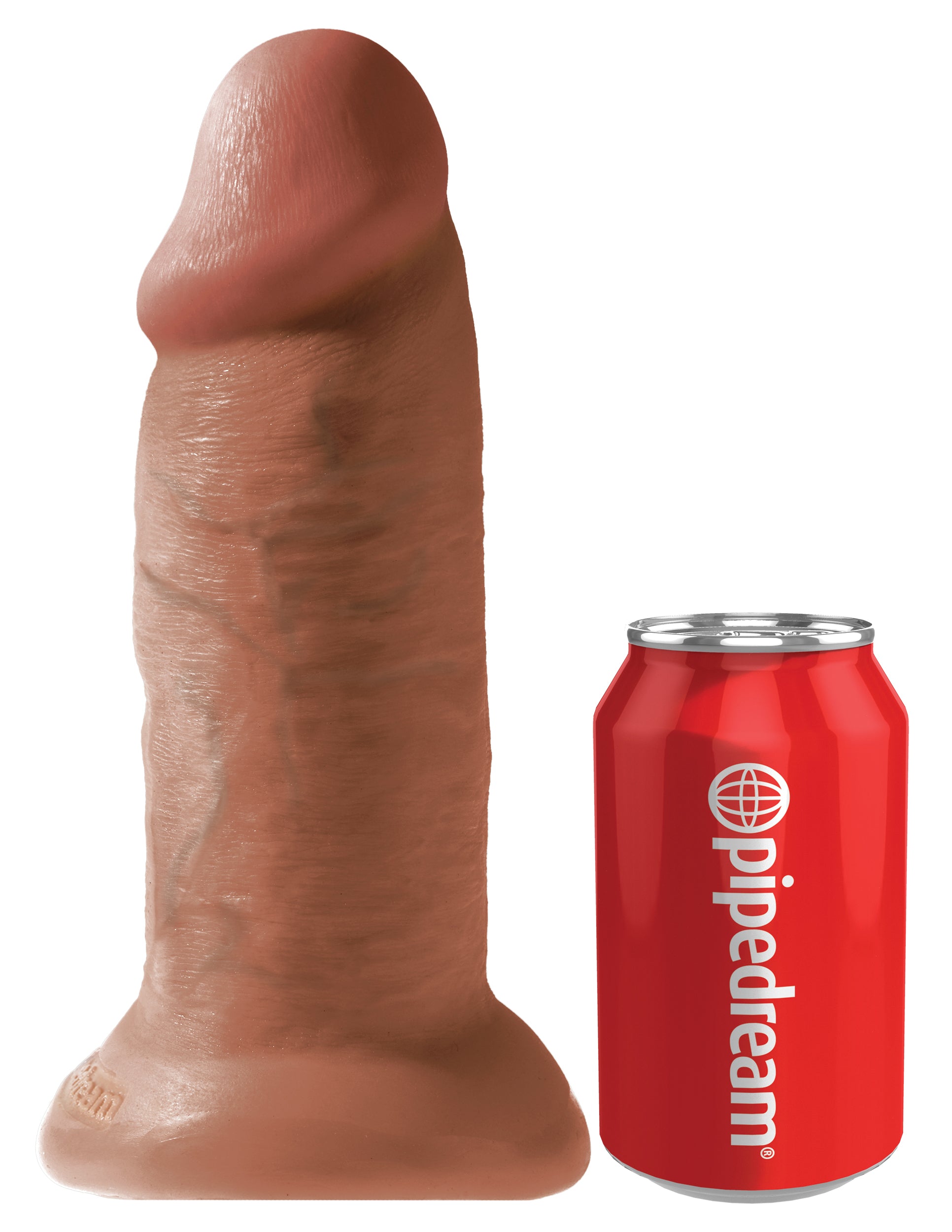 King Cock 10" Chubby Tan