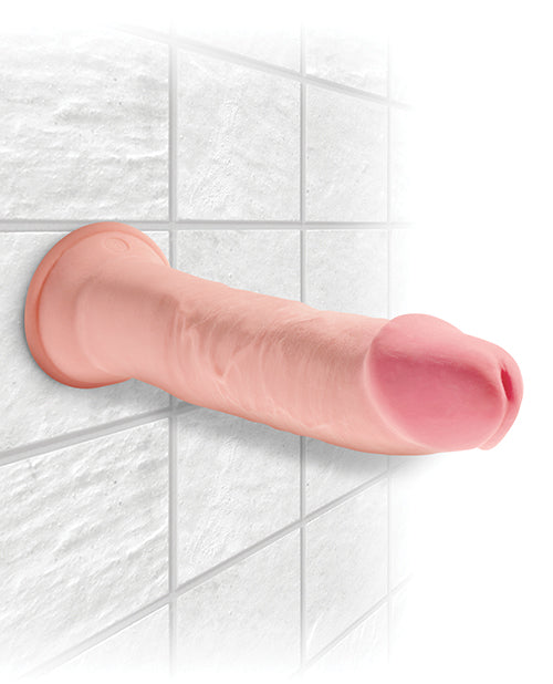 King Cock Plus 9 In Triple Density Cock Light 9"