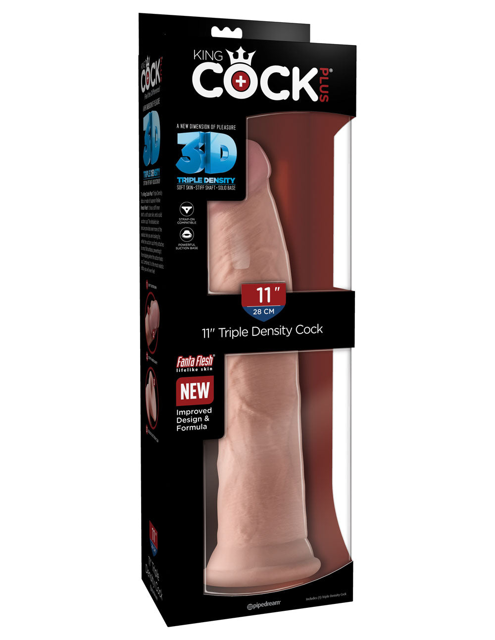 King Cock Plus Triple Density Inch Cock 11 Inch