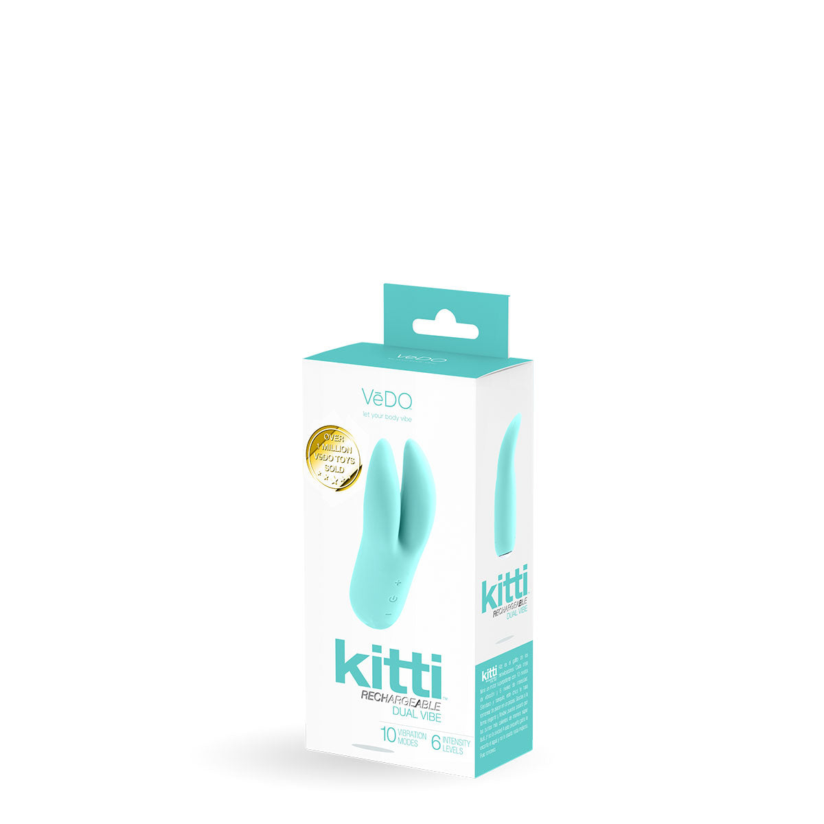 Kitti Rechargeable Dual Vibrator by Savvy Co.