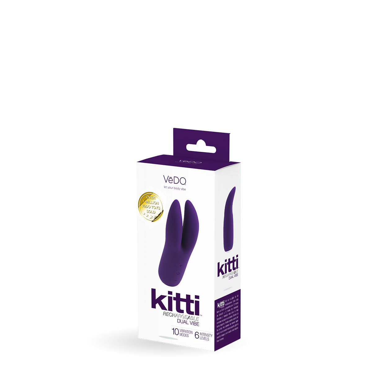 Kitti Rechargeable Dual Vibrator by Savvy Co.