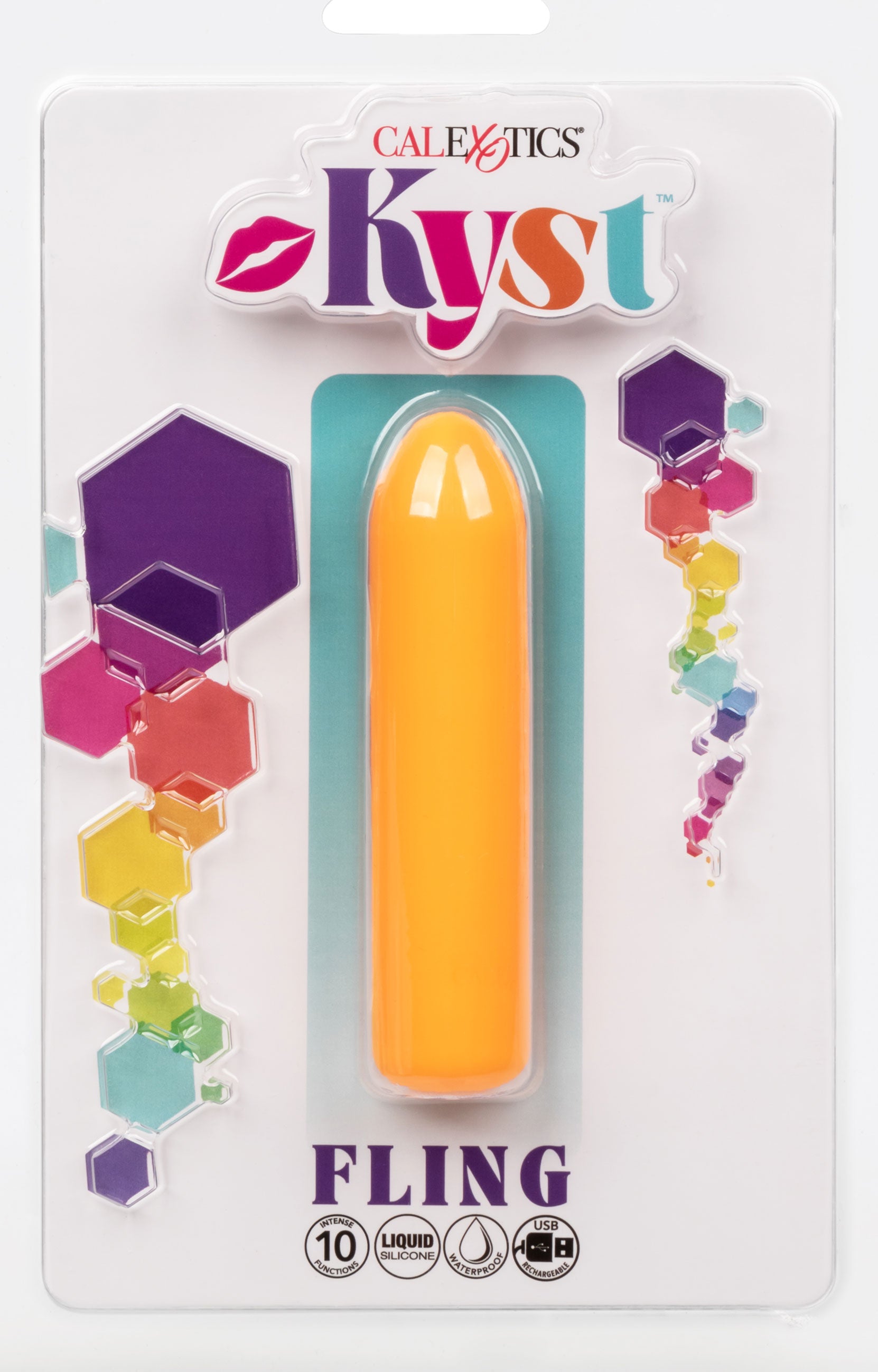 Kyst Fling Mini Massager - Ultimate Pleasure Orange