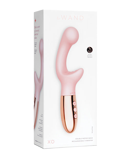 Le Wand XO Dual Stimulator - Cotr Rose Gold