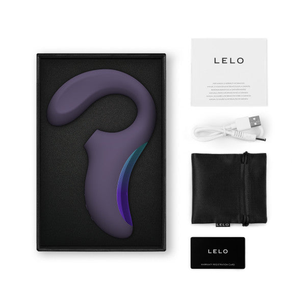 LELO Enigma Wave Cyber Purple Triple Stimulation Vibrator
