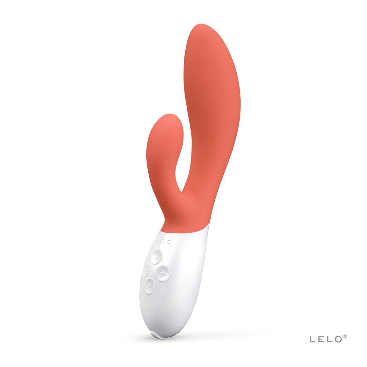 LELO Ina 3 - Coral Red Rabbit Vibrator Coral